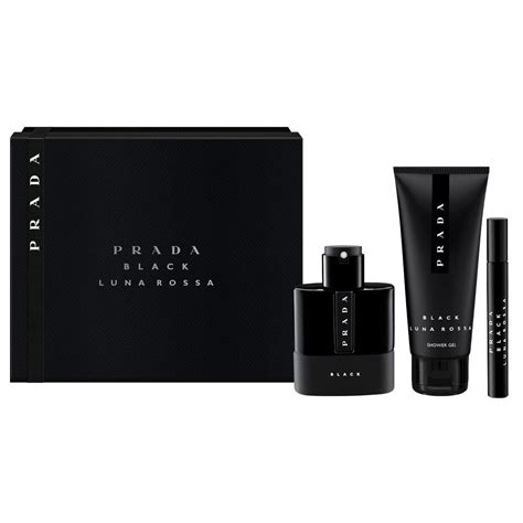 prada luna rossa black gift set 100ml